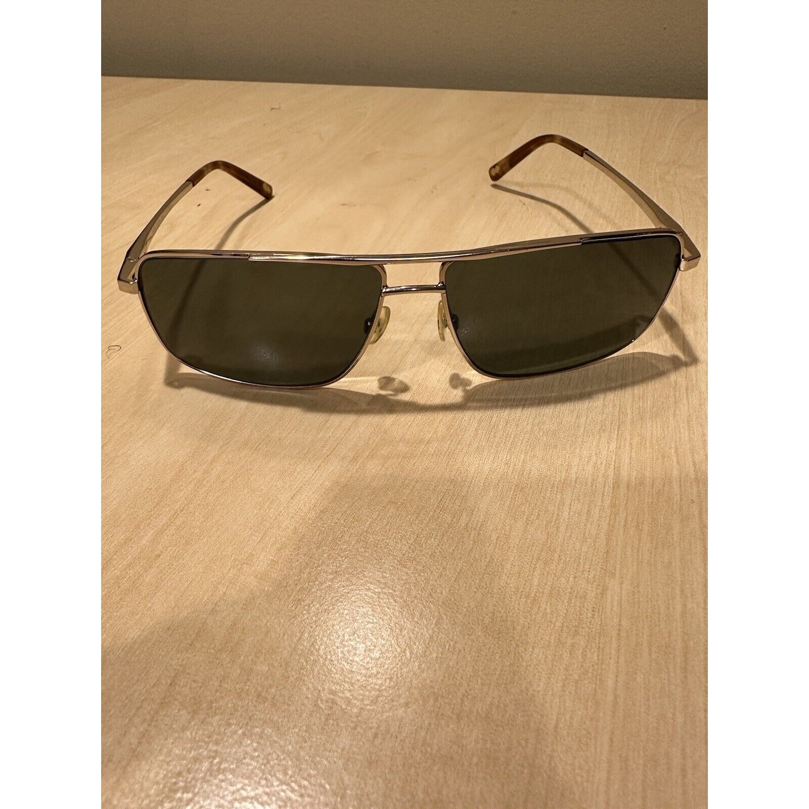 Tourneau Sunglasses Mens Black Lens Rare Hard To Find